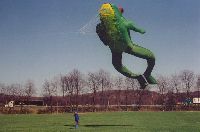 Mega Frog maiden flight